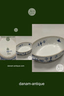 Royal Copenhagen Musselmalet Riflet Oval Terrin No 405 uden låg