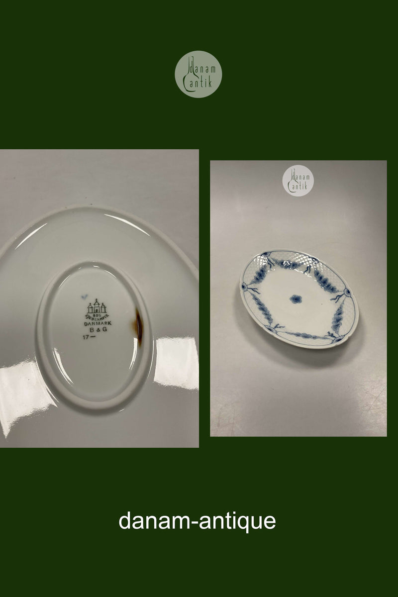 Bing og Grøndahl Empire Ovalt Serveringsfad No.17