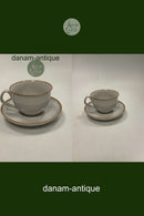 Bing og Grøndahl Glaseret Stentøj Coppelia Thekop med Underkop No 475