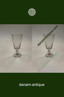 Holmegaard Wellington Porterglas halvt facetteret