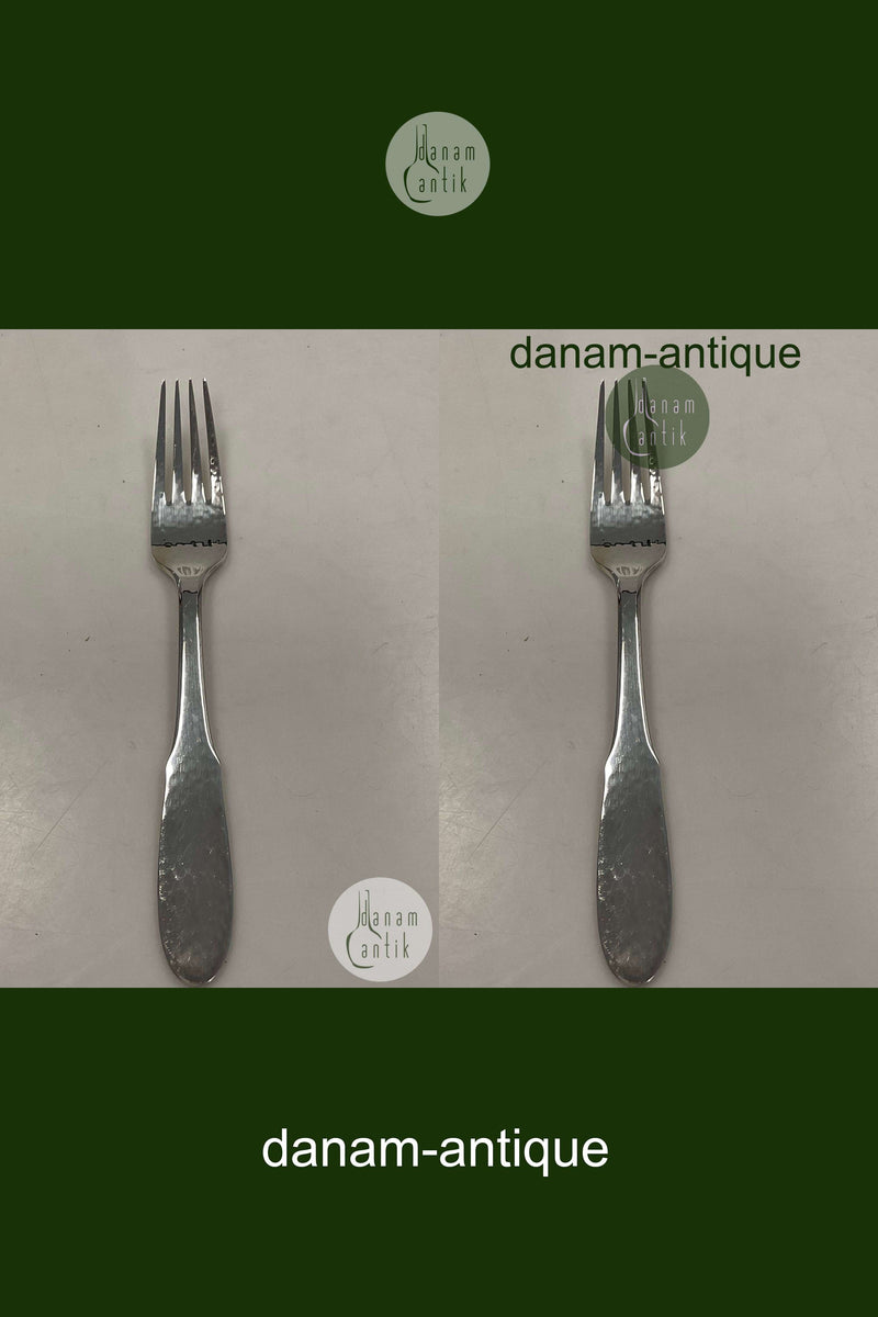 Georg Jensen Sølvplet Mermaid Frokostgaffel