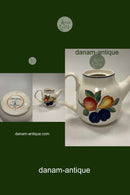 Royal Copenhagen Gylden Sommer Kaffekande No. 128 uden låg