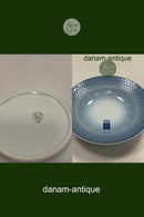 Bing & Grøndahl Blå Tone Hotel Stor Dyb Tallerken No 714/1008 MED LOGO