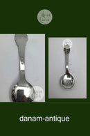 H.C. Andersen Eventyr Barneske i Sølv. Kejserens Nye Klæder.