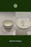 Royal Copenhagen Rødkant Skål No 3083