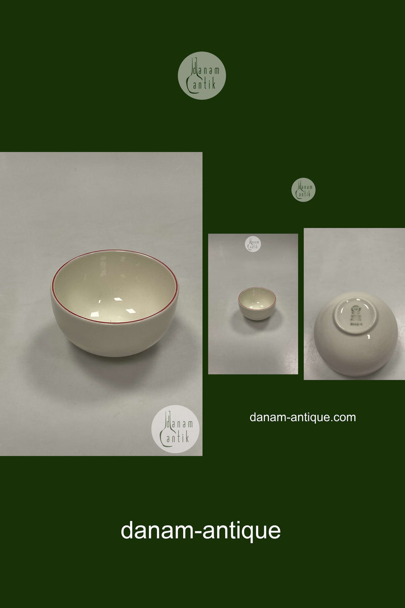 Royal Copenhagen Rødkant Mini Skål No. 3042