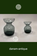 Grå/Smoke Blomsterløg Vase Holmegaard / Kastrup / Fyens Glasværk