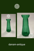 Flaskegrøn Blomsterløg Vase Holmegaard / Kastrup / Fyens Glasværk