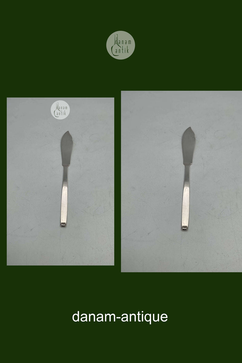 Evald Nielsen No 29 Sølv Fiskekniv