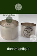 Dansk Arbejde Sølv Fransk Lilje Servietring (1920)