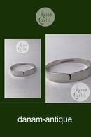 W & S Sørensen Sterling Silver Ascot Napkin Ring