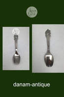 Horsens Sølv H.C. Andersen Eventyr Bestik Skaffel Den Flyvende Kuffert