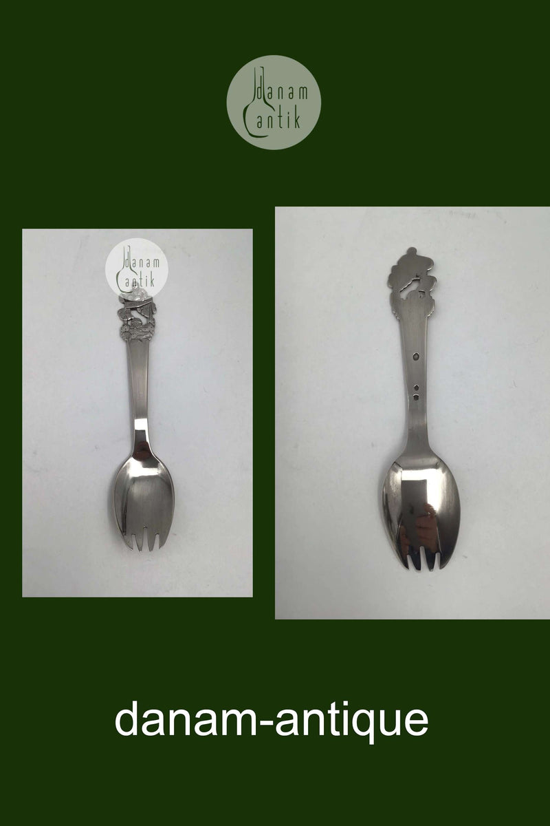 Horsens Sølv H.C. Andersen Eventyr Bestik Skaffel Den Flyvende Kuffert