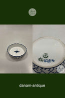 Royal Copenhagen Musselmalet Riflet Flaskebakke No. 390.