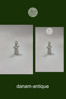 Royal Copenhagen Blanc de Chine figur Engel med bækkener