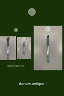 Georg Jensen Sølvplet Mermaid Spisekniv med langt skaft