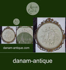 Bing og Grondahl Biscuit Platte "Juleglæde i Himlen"