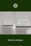 Royal Copenhagen Porcelæn Biscuit Platte "Amor Virker et Net" No 82