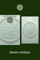 Royal Copenhagen Biscuit Platte Kristus Velsigner Børnene No 112