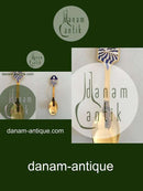 A. Michelsen Juleske 1986 Forgyldt Sterling Sølv med Emalje