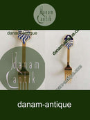 A. Michelsen 1986 Julegaffel Forgyldt Sterling Sølv med Emalje