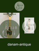 A. Michelsen Christmas Fork 1981 Gilded Sterling Silver with Enamel