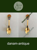 A. Michelsen 1979 Juleske Forgyldt Sterling Sølv med Emalje