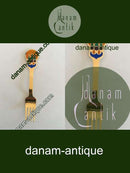 A. Michelsen 1979 Julegaffel Forgyldt Sterling Sølv med Emalje