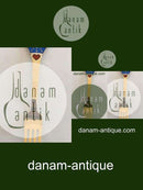 A. Michelsen 1976 Julegaffel Forgyldt Sterling Sølv med Emalje