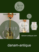 A. Michelsen 1971 Juleske  Forgyldt Sterling Sølv med Emalje