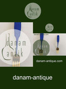 A. Michelsen 1961 Julegaffel  Forgyldt Sterling Sølv med Emalje