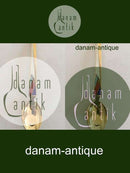 A. Michelsen 1958 Juleske Forgyldt Sterling Sølv og Emalje