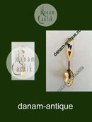 A. Michelsen 1954 Juleske Forgyldt Sterling Sølv med Emalje