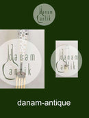 A. Michelsen 1945 Julegaffel Forgyldt Sterling Sølv med Emalje