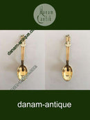 A. Michelsen Christmas Spoon 1943 Gilded Sterling Silver with Enamel