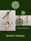 A. Michelsen 1937 Juleske Forgyldt Sterling Sølv med Emalje