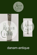 A. Michelsen 1937 Julegaffel Forgyldt Sterling Sølv med Emalje