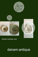 Gamle Engelsk Staffordshire Tallerken med motiv af mand der spiller rugby