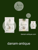 A. Michelsen 1932 Julegaffel Forgyldt Sterling Sølv med Emalje