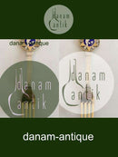 A. Michelsen 1931 Julegaffel Forgyldt Sterling Sølv med Emalje