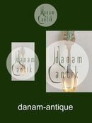 A. Michelsen 1930 Juleske Forgyldt sterling sølv med emalje