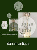 A. Michelsen 1929 Juleske Forgyldt Sterling Sølv med Emalje