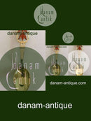 A. Michelsen 1928 Juleske. Forgyldt sterling sølv med emalje