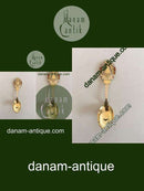 A. Michelsen Juleske 1922 Forgyldt Sterling Sølv med Emalje.