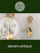 A. Michelsen Juleske 1917 Forgyldt Sterling Sølv