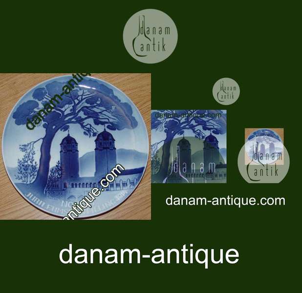 Porsgrund Mindeplatte Norges Jubilæumsudstilling 1914