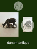 M.A. & S, Michael Andersen & Søn Stentøjs Figur af Græsende Hjort