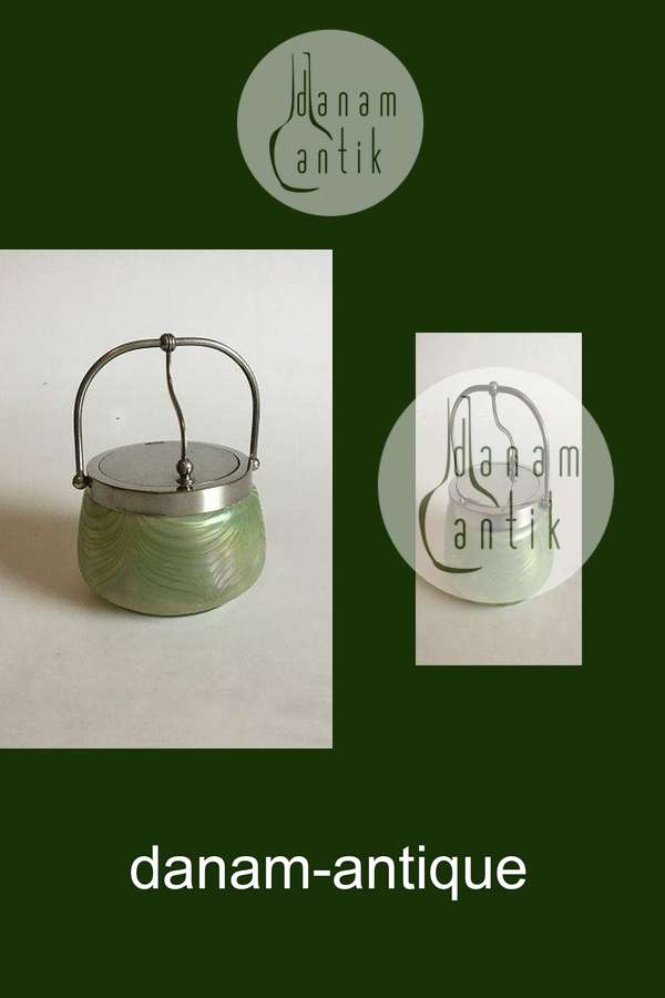 Art Nouveau Sukkerskål/Bonbonniere