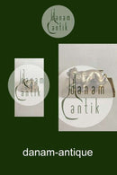 Brevpresser af Bronze med hund