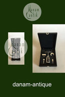 温和的葡萄酒吧台/水杯套装